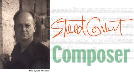 Steed Cowart, composer [photo by Dan McNeese]